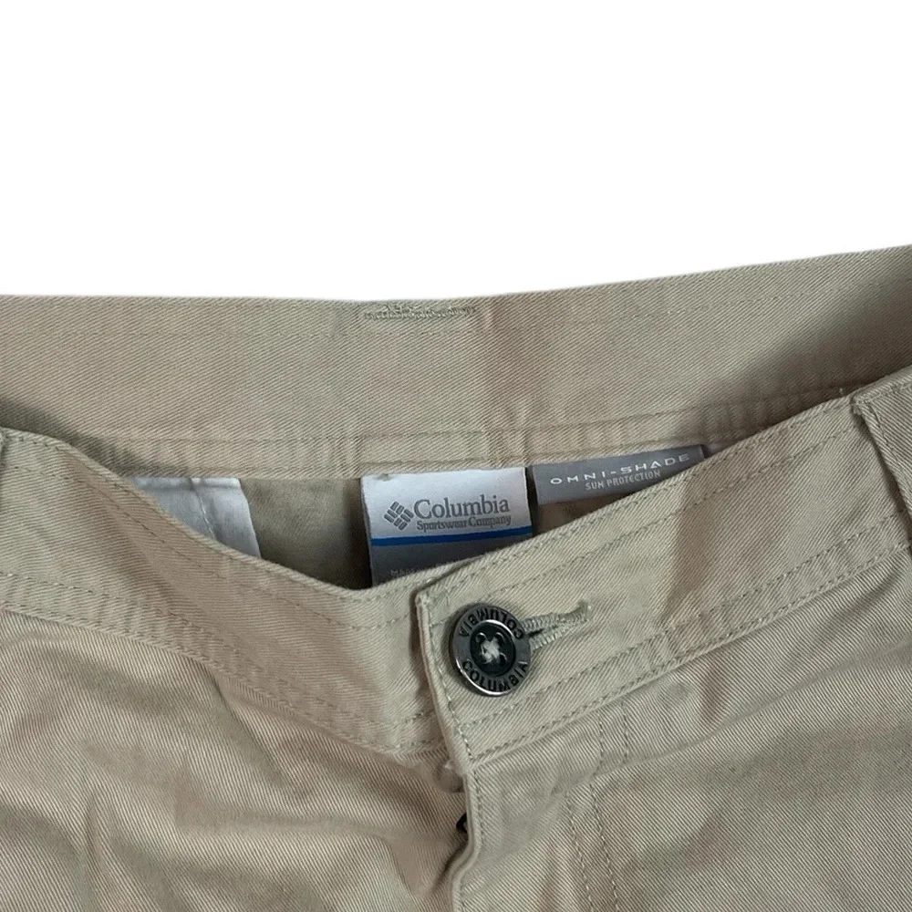 SH800 Men’s Columbia Omni Shield 10” Inseam Outdoor Cargo Shorts 36